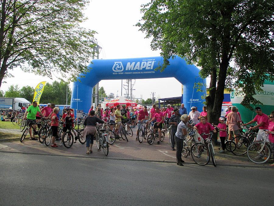 Przed Parada Rowerów na XXI Święcie Rowerów w Lubartowie