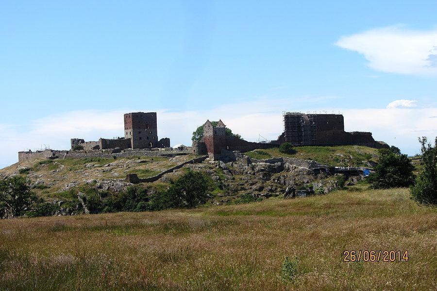 Ruiny zamku Hammershus