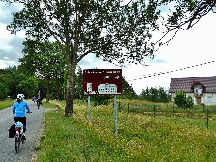 Weekend w Nowych Polaszkach Na trasie wycieczki. Stara Kiszewa - Gotycki zamek krzyżacki (1 poł. XIV w.)