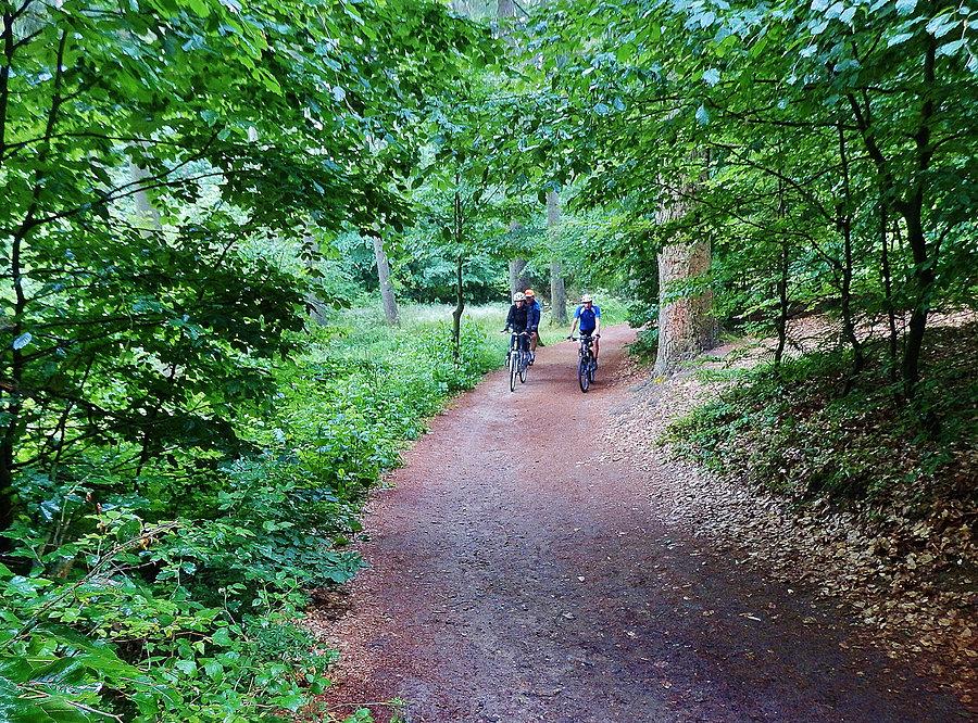 Weekend w Nowych Polaszkach Na trasie wycieczki.Wierzyca