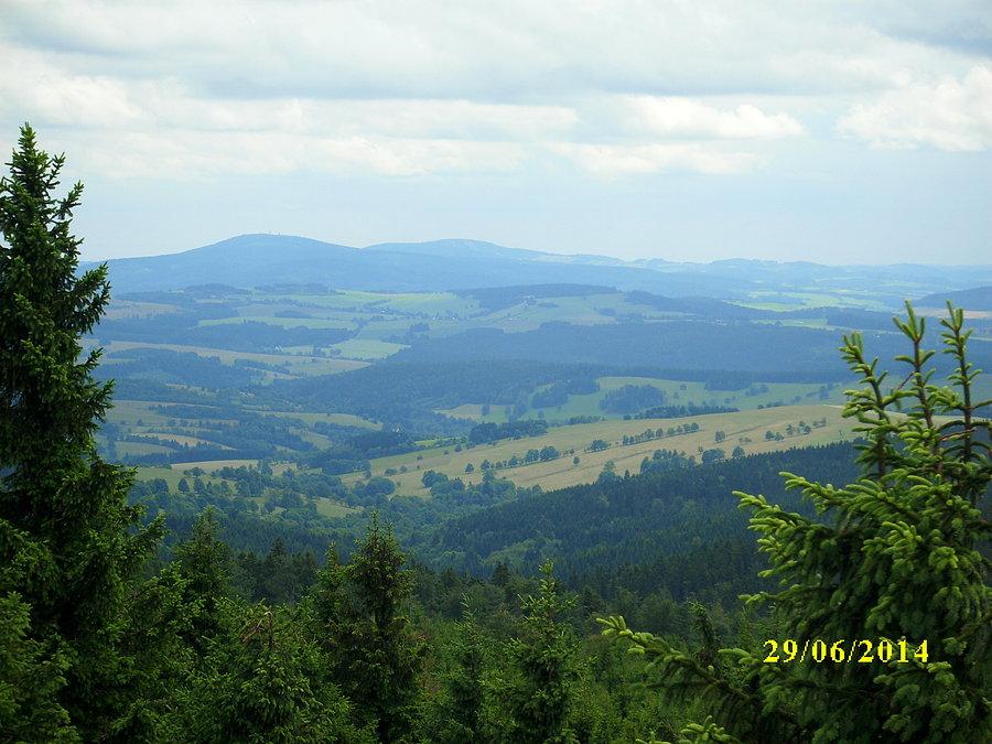 Widok na Suchy Vrch