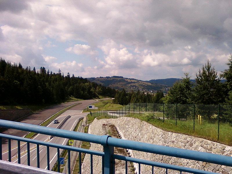Widok na stronę słowacką