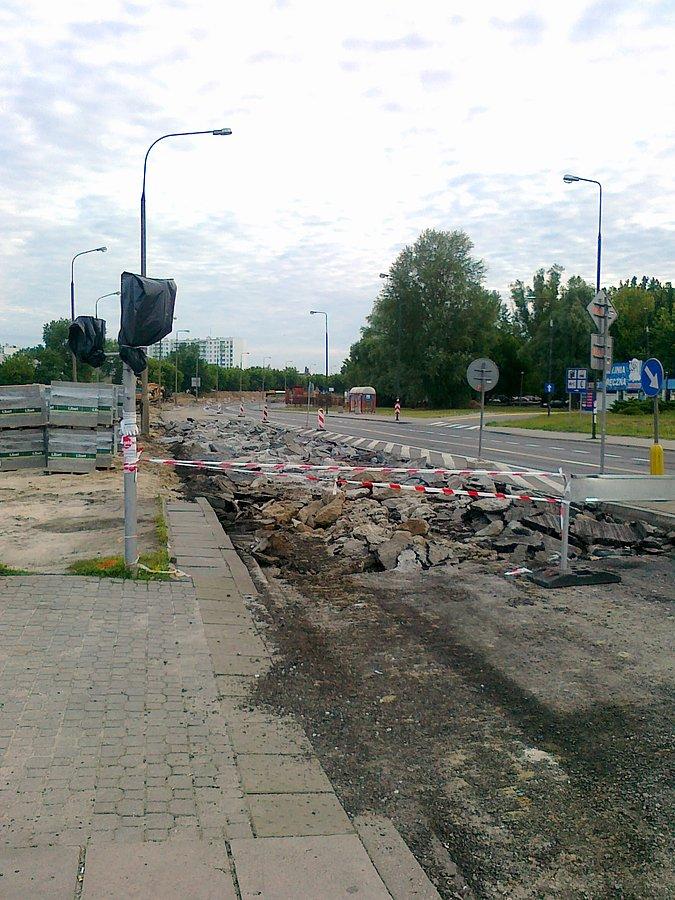 Przebudowa Powstańców Śląskich przy Hery