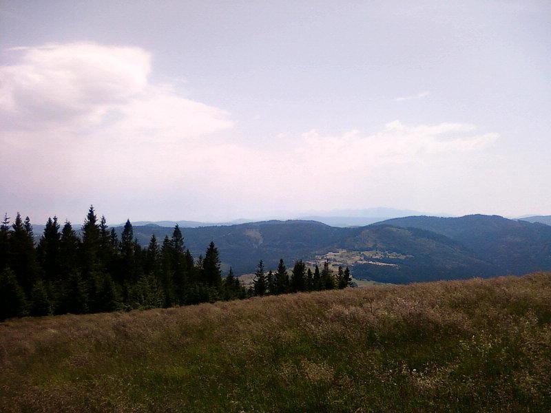 Widok z Hali na Muńcole