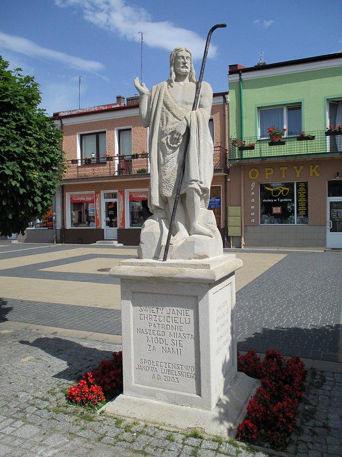 Pomnik patrona Janowa Lubelskiego