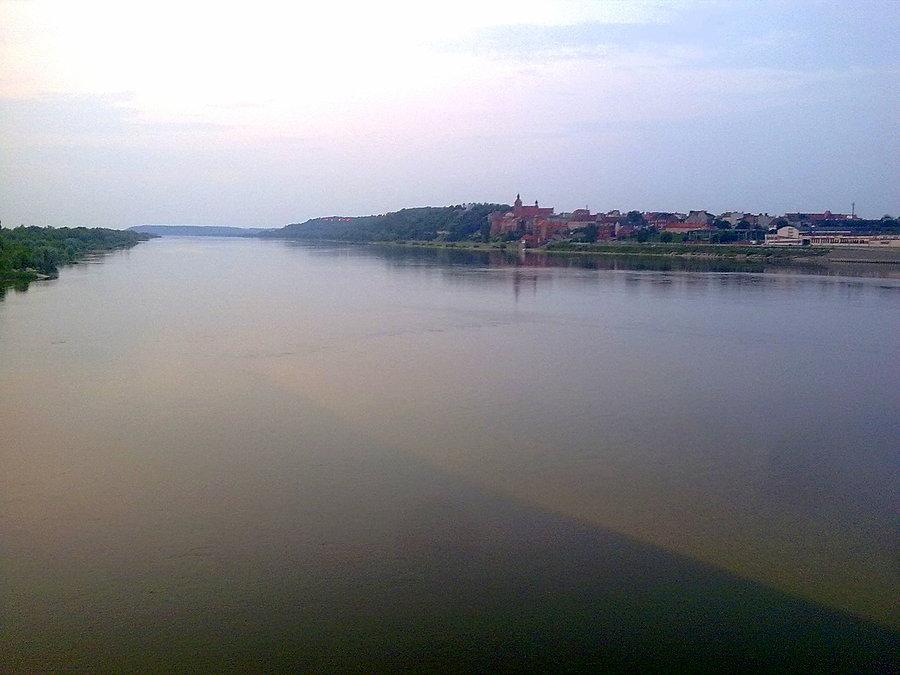 Grudziądz od strony Wisły