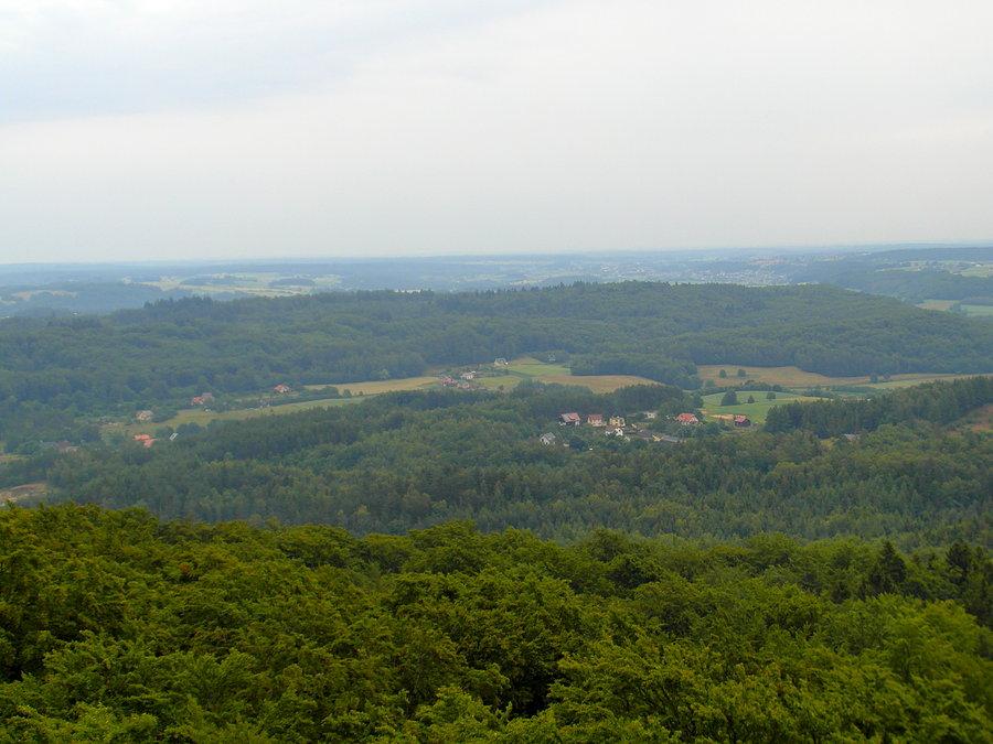 Przez deszcz widoczność słaba