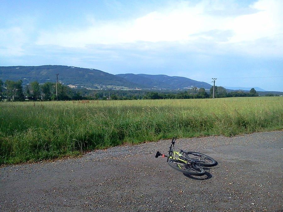 Widok ze Striteza na Beskidy