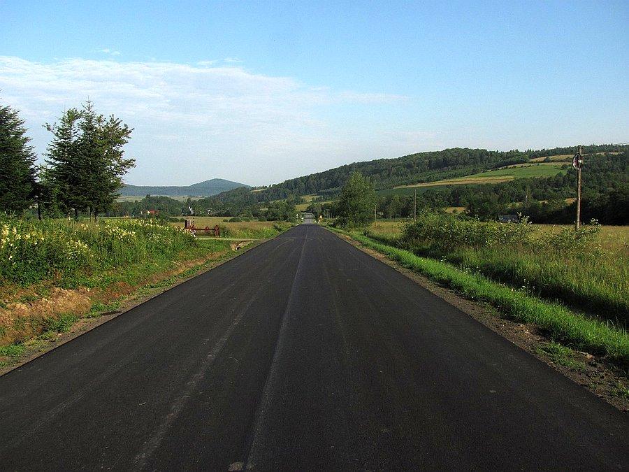Autostrada okolicy Wisłoka Wielkiego