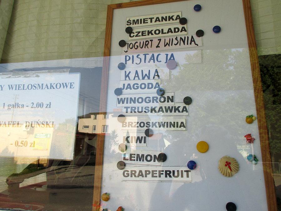 Lody w Firleju do wyboru do koloru