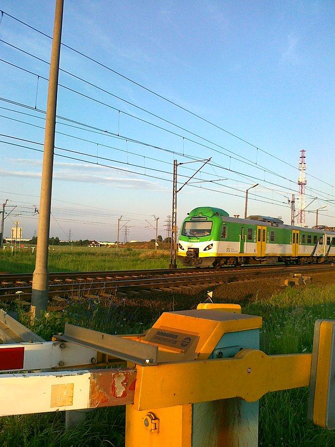 A po następnych kilku minutach przejechała bomba z drugiej strony