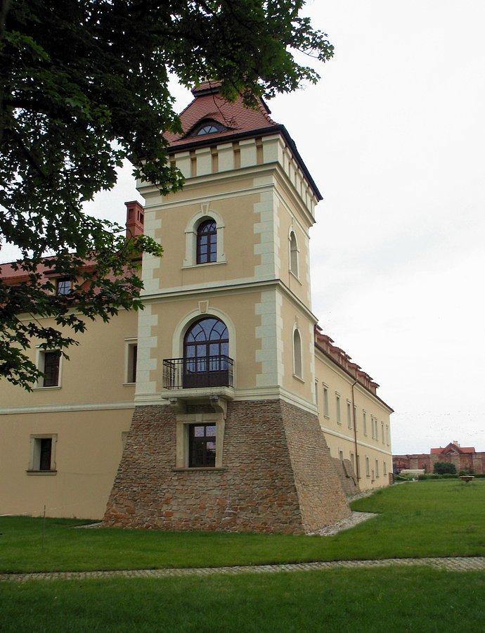 Narożna wieża zamku