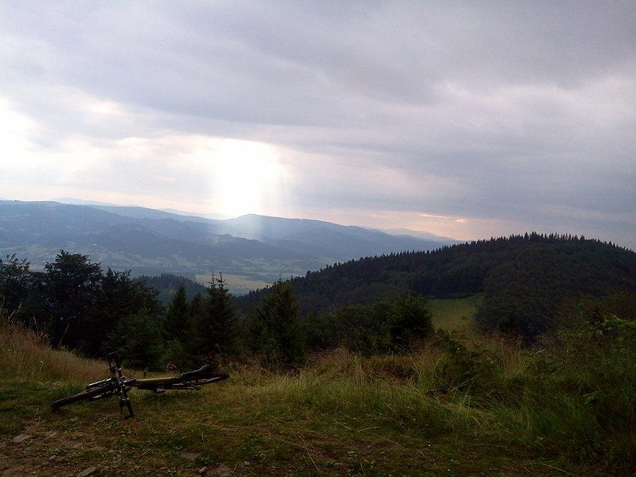 Widok w stronę Stożka