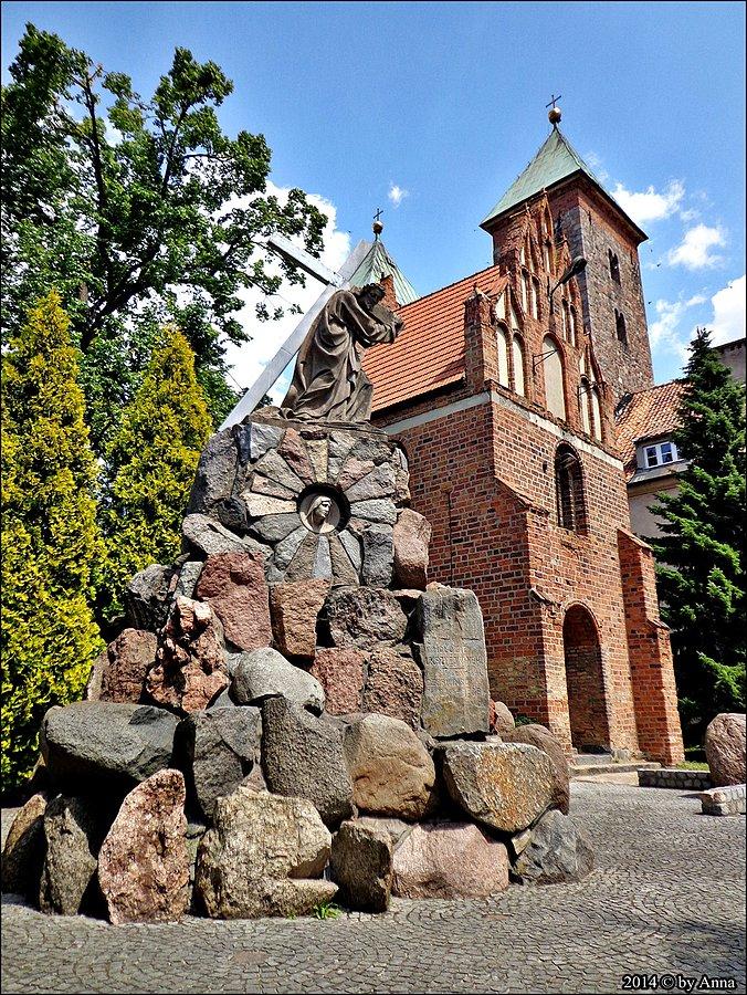 Nie kościelny kościół w Czerwińsku nad Wisłą