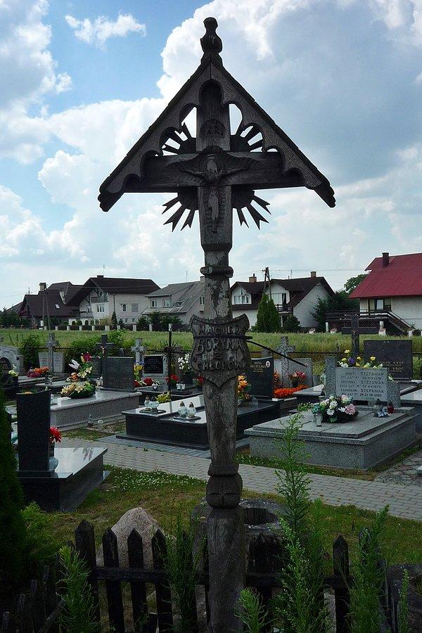 Symboliczny grób Boryny w Lipcach