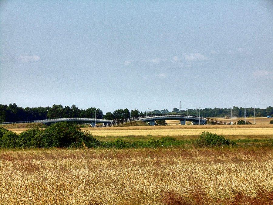 Największa górka w okolicy :), przejazd nad obwodnicą Stargardu