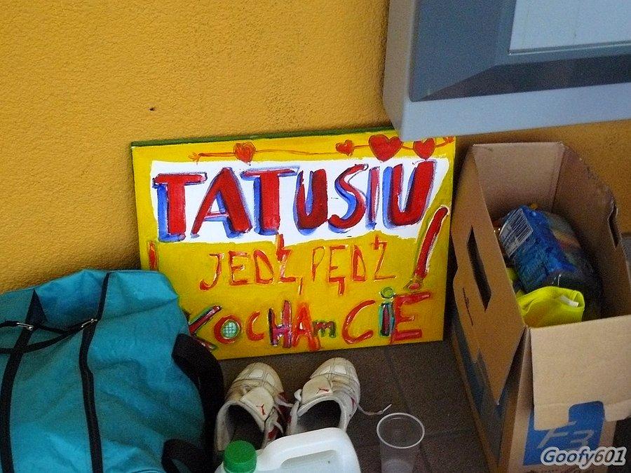 Taki doping na pewno musiał być skuteczny :)