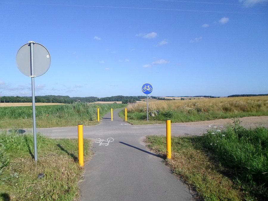 Ostatni rzut oka na drogę rowerową