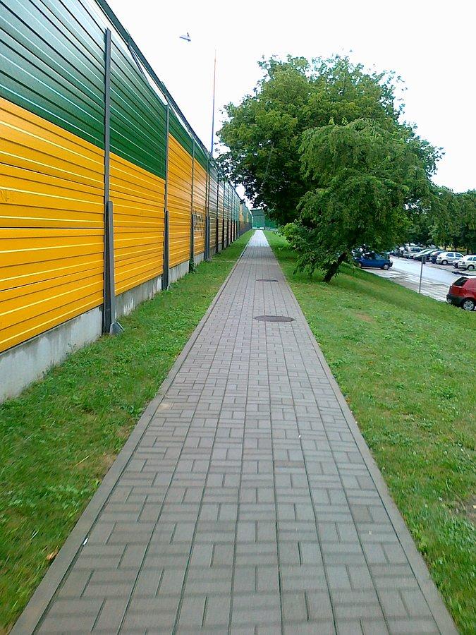 Pierwszy raz jechałam po tej stronie wiaduktu