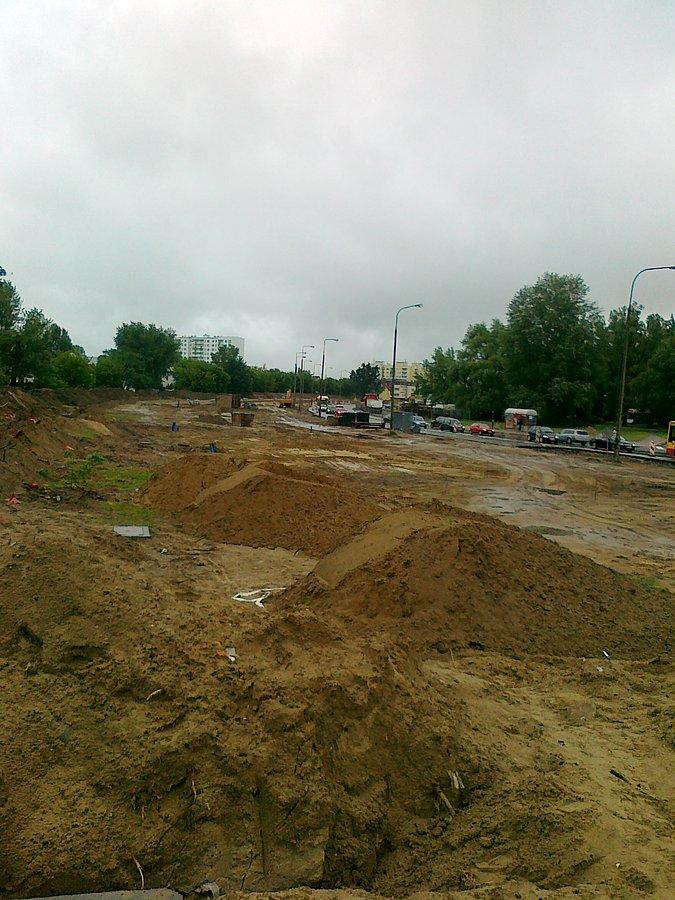 Powstańców Śląskich , widok z ulicy Hery