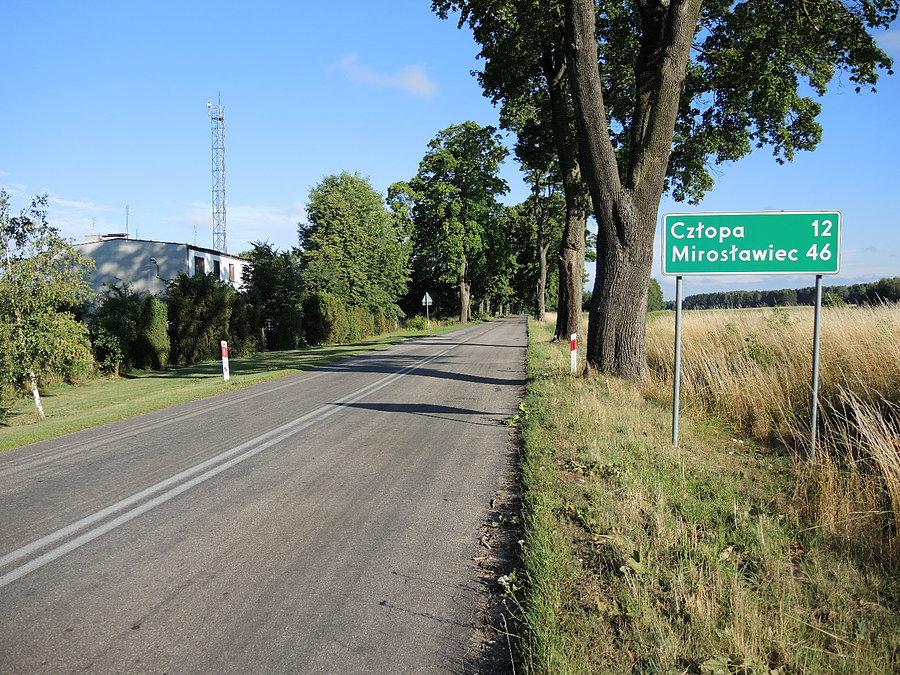 Na trasie do Człopy - jeszcze 12 km