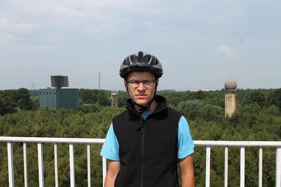 Marcelin najwyżrj na Bornholmie jak się da wieża widokowa