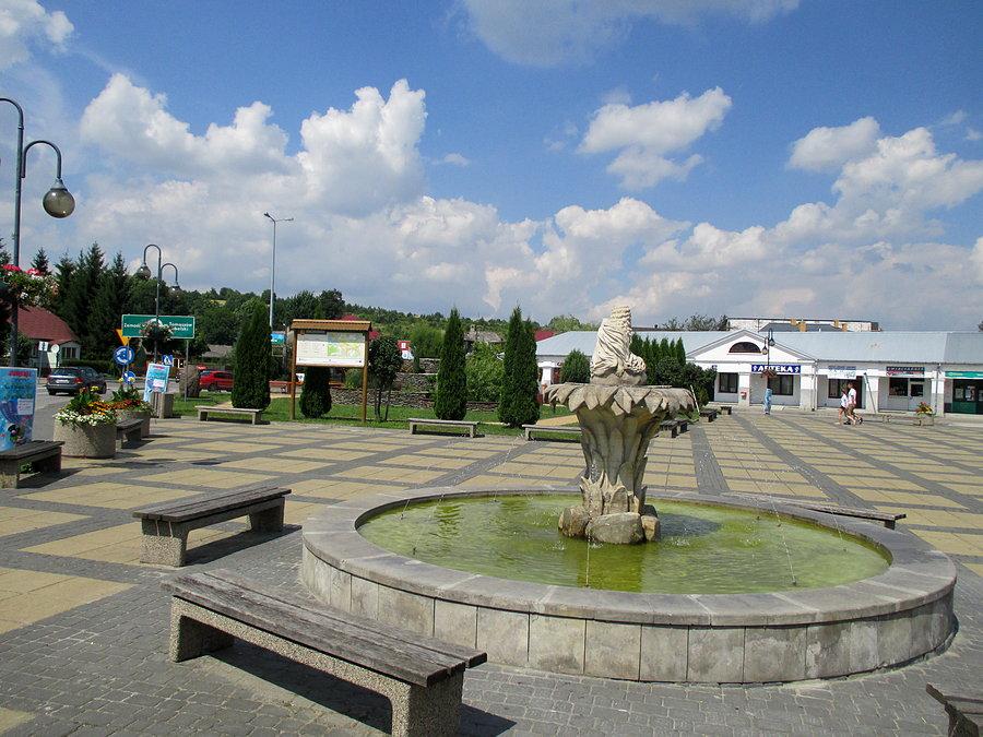 Rynek w Krasnobrodzie