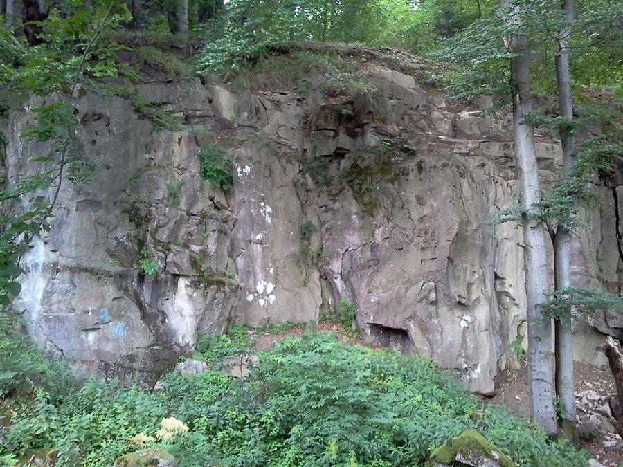 Główny masyw skalny