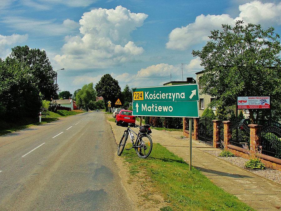 Na trasie wycieczki - okolice Tczewa