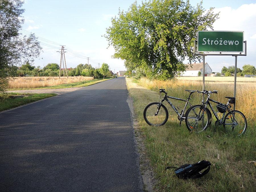 Stróżewo na trasie Wyszyny - Chodzież