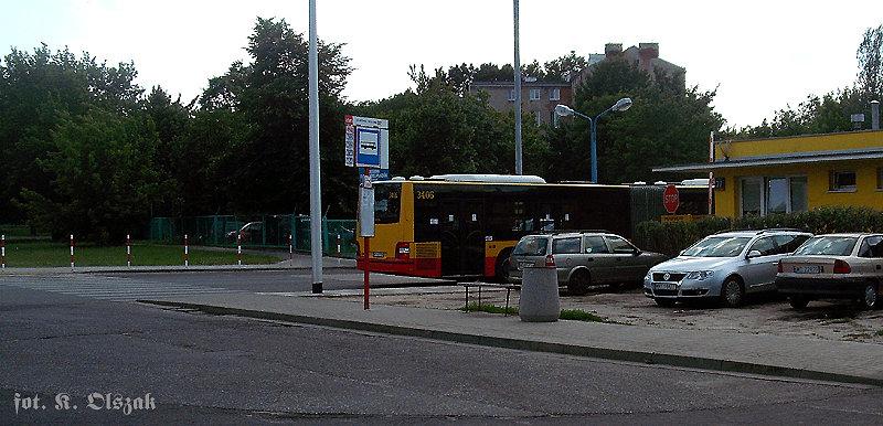 Warszawa Stalowa, pętla Stalowa, zajezdnia Stalowa
