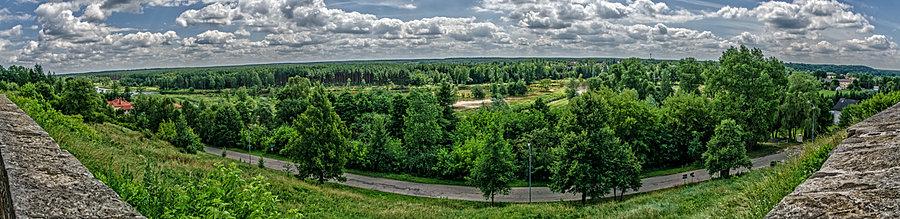 Rozciągająca się panorama