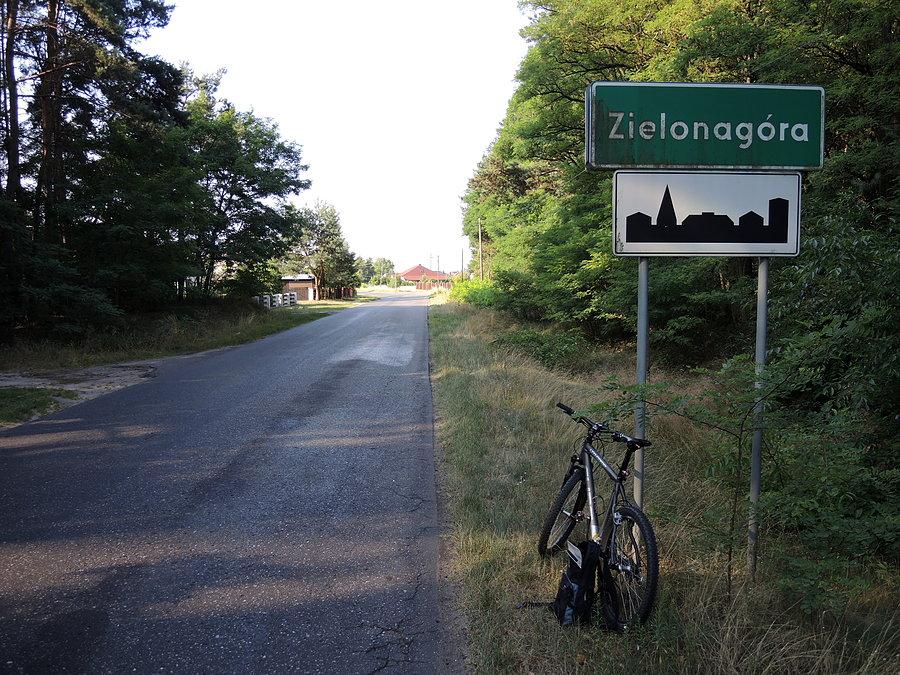Zielonagóra - na trasie do Obrzycka