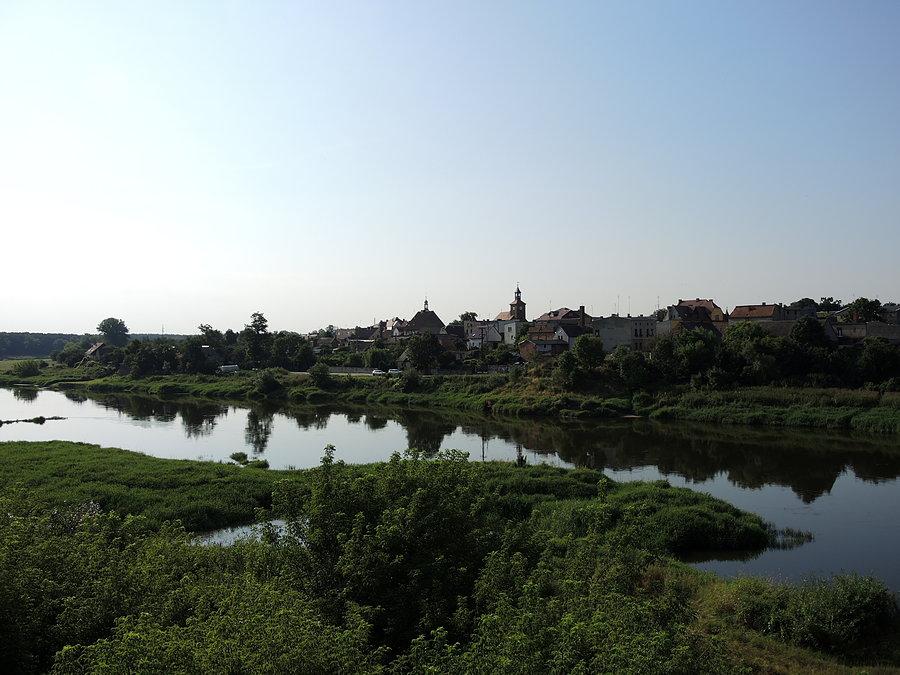 Widok na Obrzycko nad Wartą