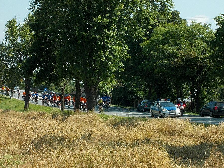 Wyjazd z Lublina w asyście Misiaczków