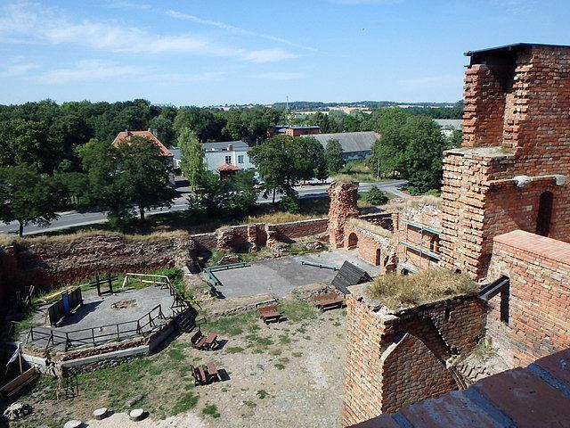 Dziedziniec zamkowy