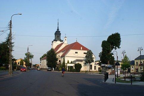 Na rynku w Wolborzu