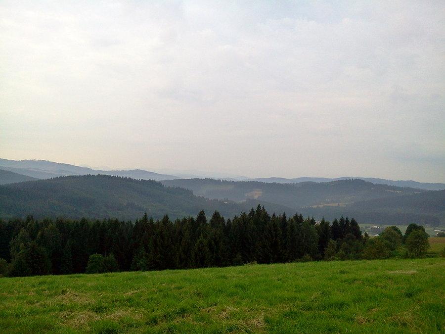 Hen daleko majaczy Mała Fatra