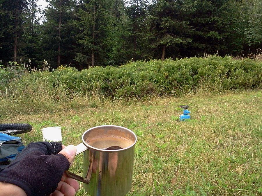 Jest kawa i są borówki