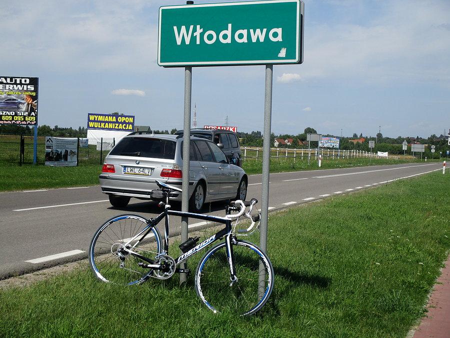 Mój rower we Włodawie