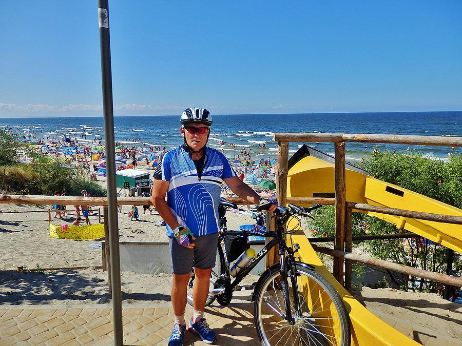 Wypad nad morze do Stegny. Plaża w Stegnie - czas wracać do domu