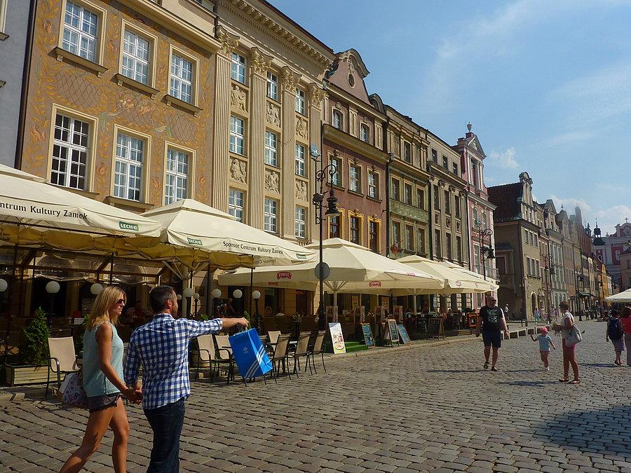 Pierzeja rynkowa. Poznań