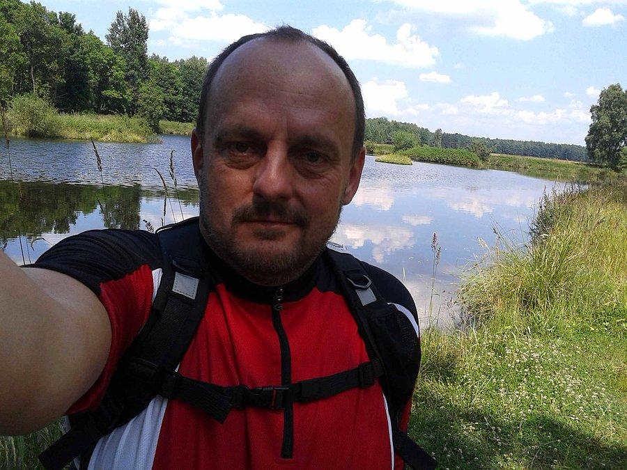 Modne selfie no to mam i ja. Katowice Hamerla w drodze na Zamek Lipowiec