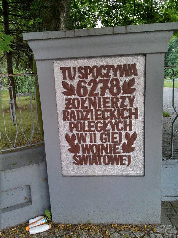 Sporo ich tutaj poległo