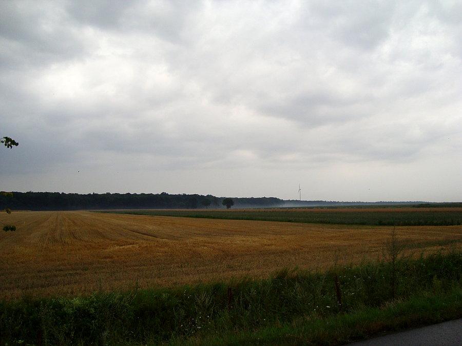 Deszczowe chmury w okolicach Kotlina