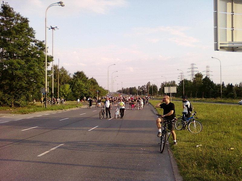 Lipcowa Masa Krytyczna - na Puszkina