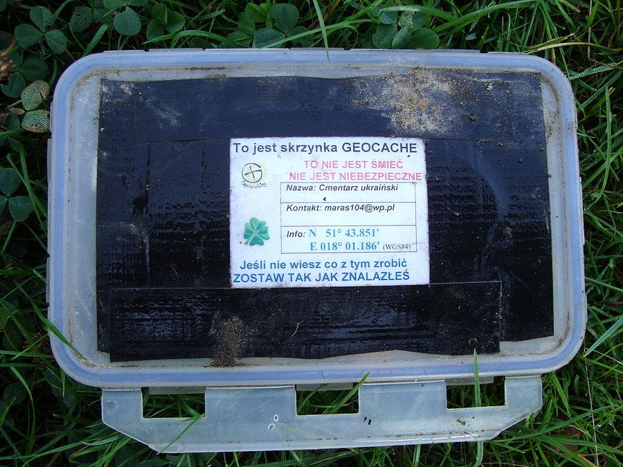 Pudełko Geocaching