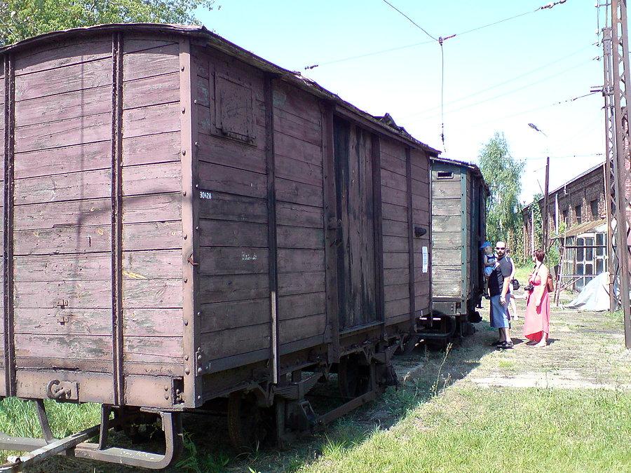 Towarowy wagon tramwajowy