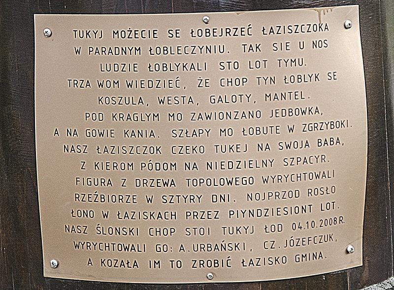 Napis na tablicy informacyjnej