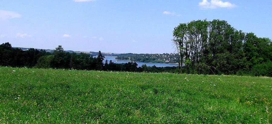 Jezioro Żermentickie z Domaslavic
